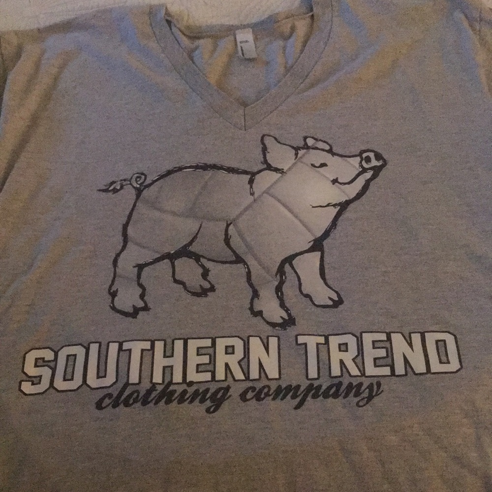 Southern Trend Volleyball pig shirt